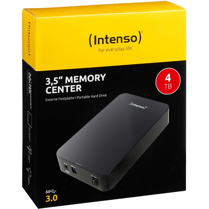Intenso zunanji disk 4TB 3,5 Memory Center USB 3.0
