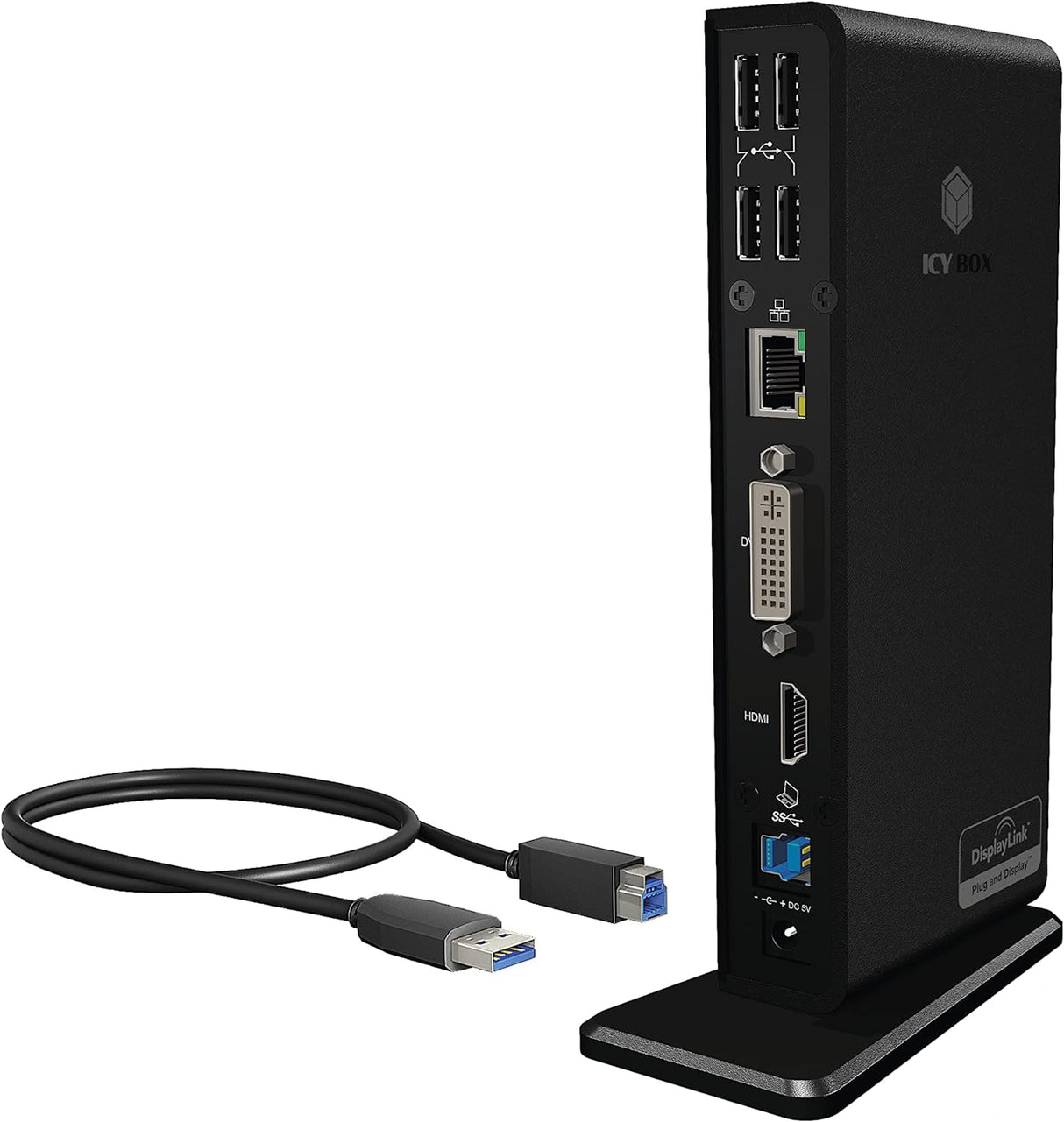 Icybox IB-DK2241AC Multi-Docking USB 3.0 priklopna postaja