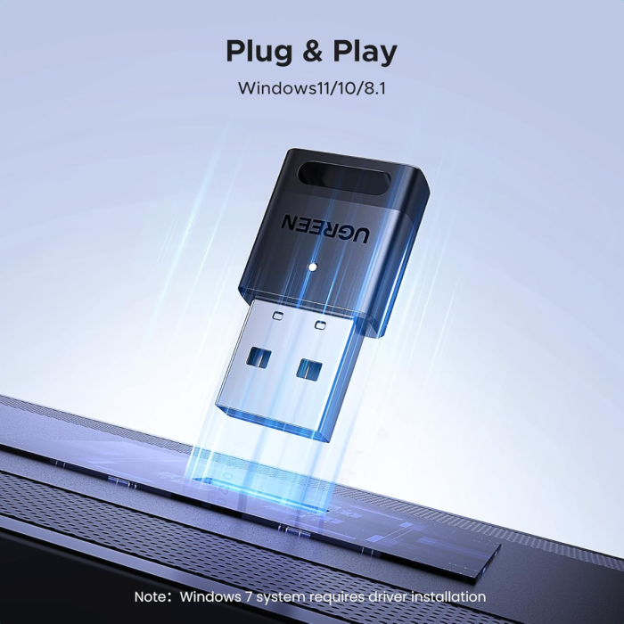 UGREEN bluetooth 5.4 brezžični oddajnik/sprejemnik