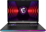 MSI Raider GE78 i9-14900HX, 32GB, 2TB, Windows 11 Home, RTX4080, 240Hz