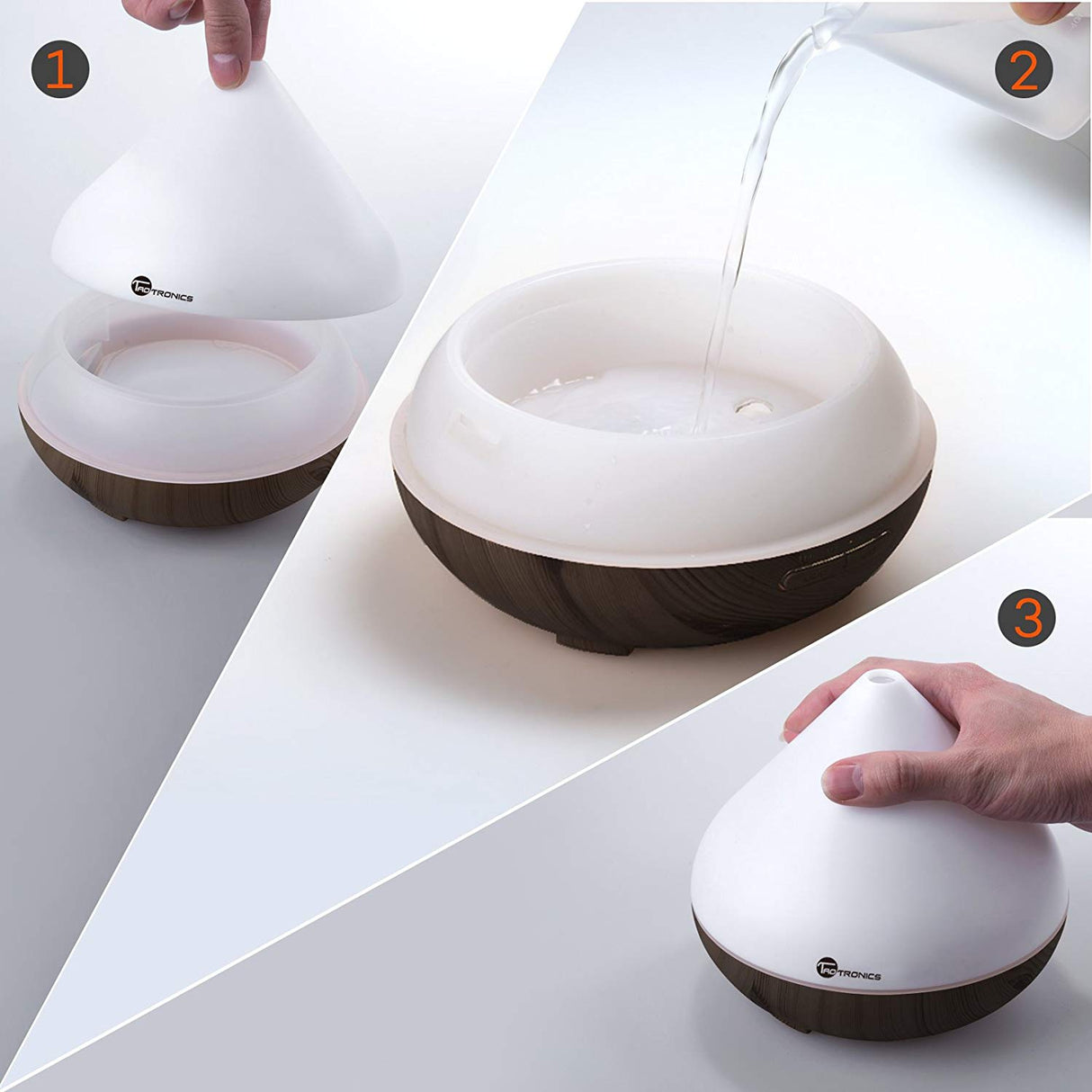 TaoTronics oljni difuzor TT-AD002 coffee