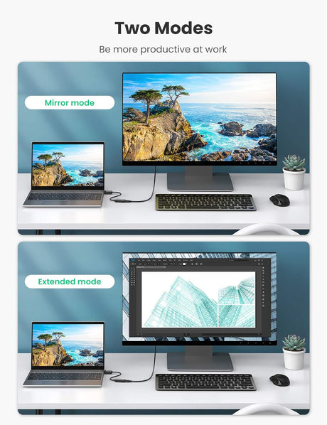 Ugreen DisplayPort v HDMI adapter 4K@60Hz