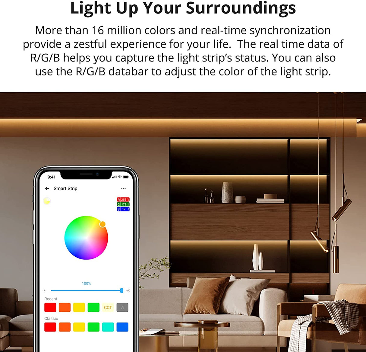 SONOFF L2 5M RGB LED Wi-Fi trak