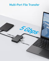 Anker 332 USB-C hub, 5v1