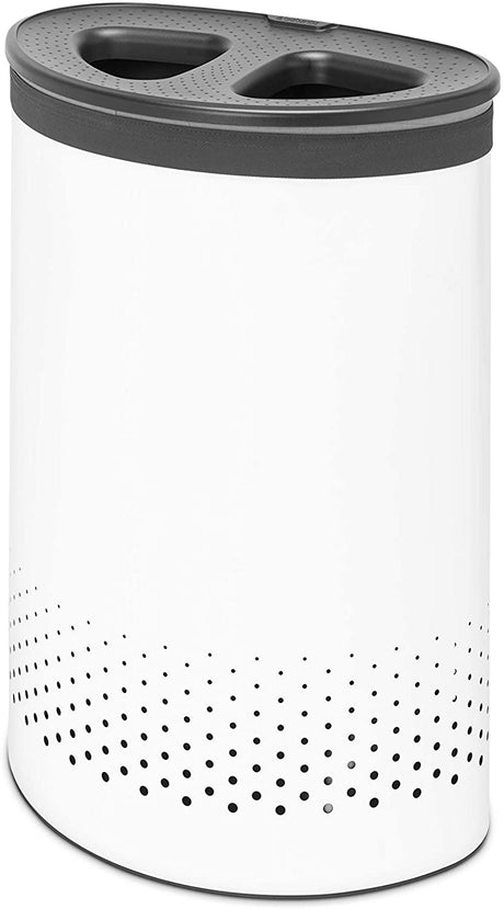 Brabantia koš za ločevanje perila Selector 55L, bel