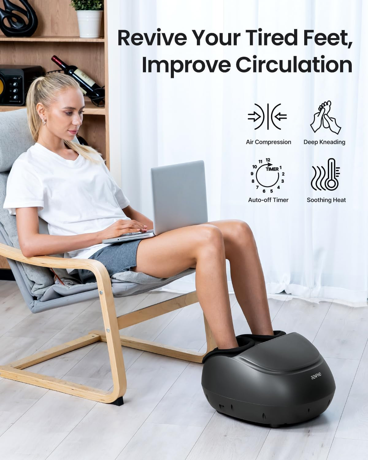 RENPHO Shiatsu Masažer za Stopala
