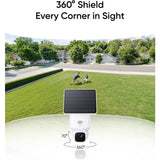 Eufy Security SoloCam E30 zunanja brezžična kamera s solarnim panelom