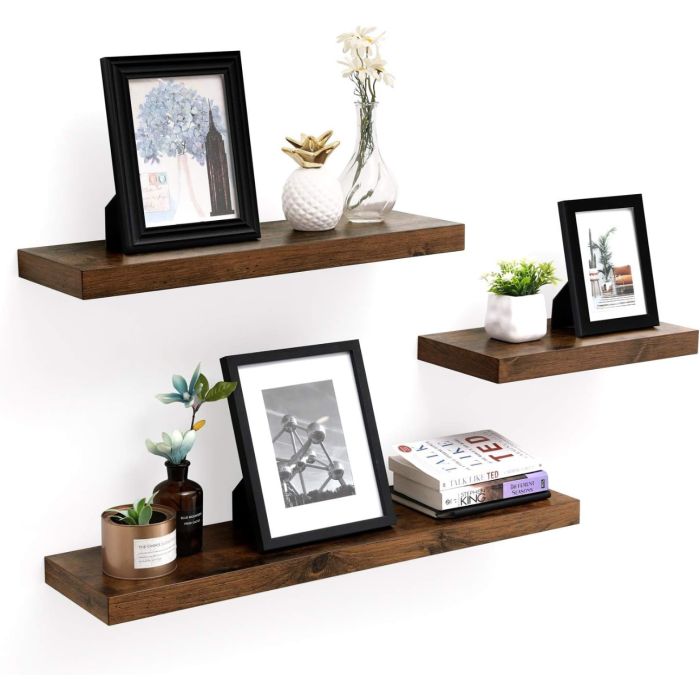 VASAGLE Stenska polica