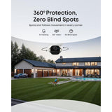 Anker Eufy Security SoloCam E42 komplet 2 kamer + HomeBase 3 baza + 2 solarna panela