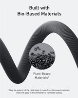 Anker 543 BIO USBC-USBC 0,9m kabel črn
