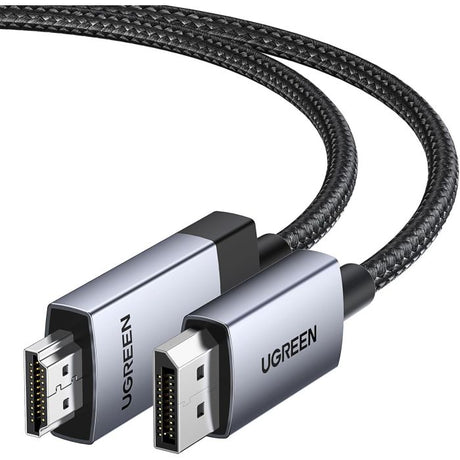 UGREEN DisplayPort na HDMI kabel 4K@60Hz HDR Active DP 1.2 v HDMI 2.0, 1M