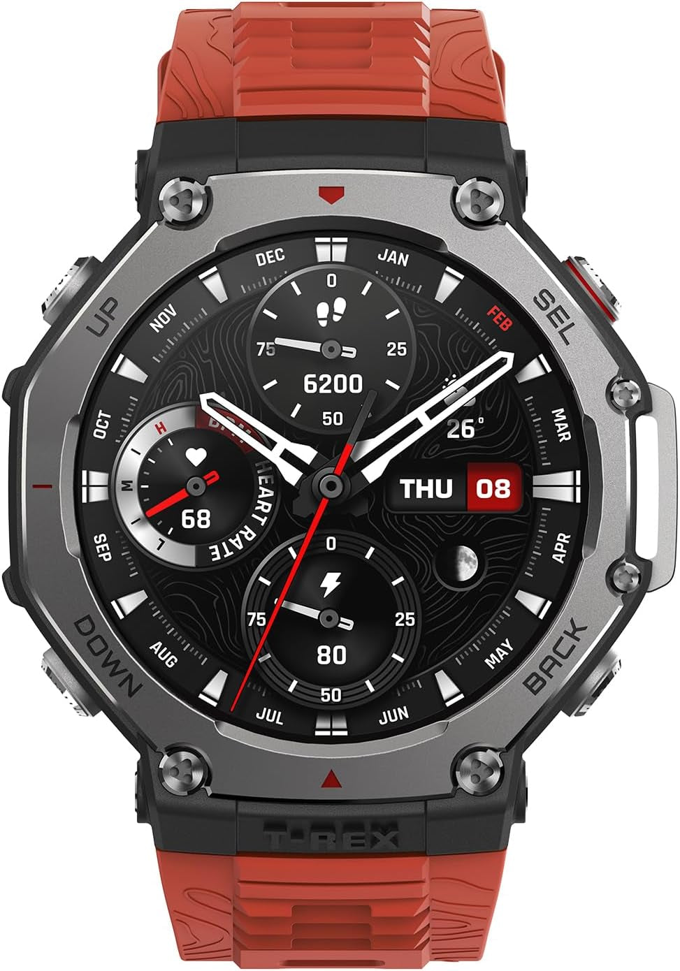 Amazfit T-REX 3 pametna ura, oranžna