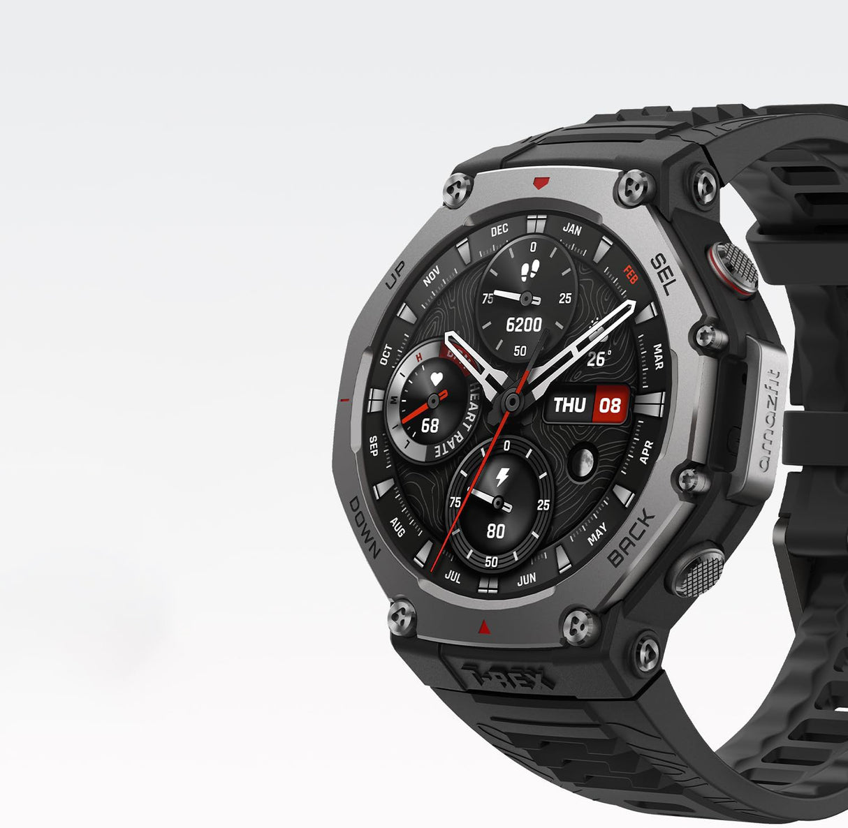 Amazfit T-REX 3 pametna ura, črna