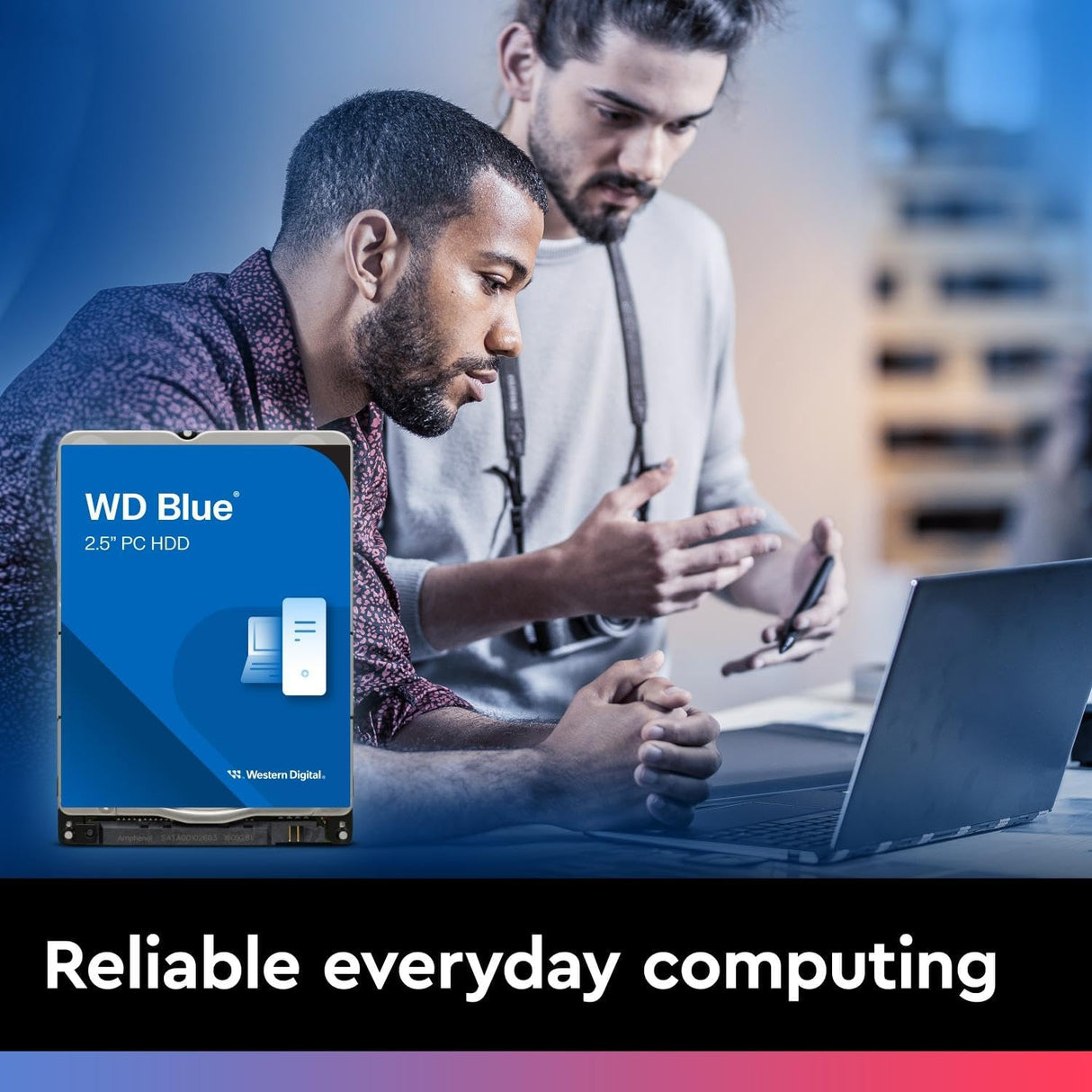 WD 2TB BLUE Mobile 2,5" SATA 6Gb/s 5400rpm 128MB HDD disk