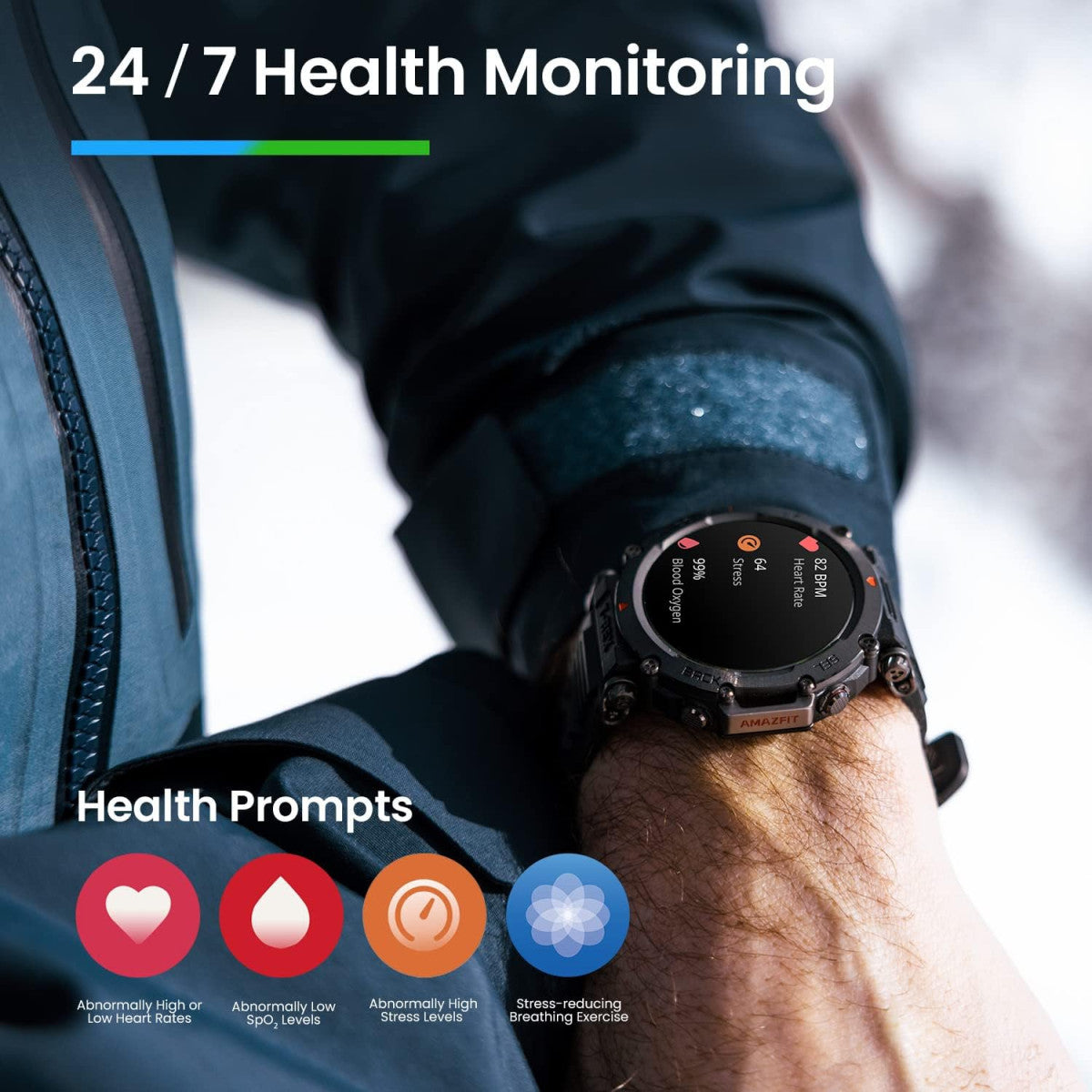 Amazfit T-REX Ultra pametna ura, bež