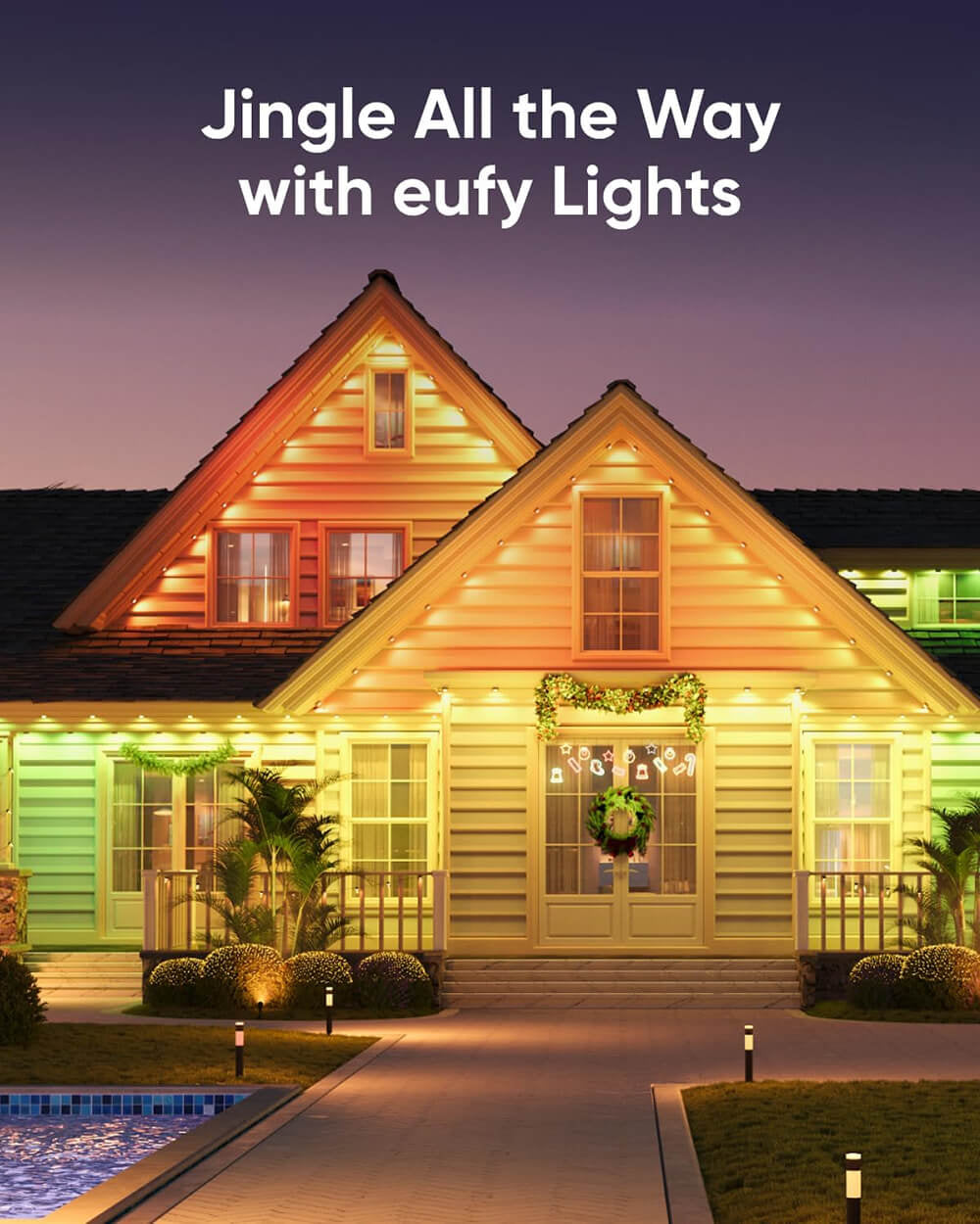 Anker Eufy zunanje okrasne RGB luči E10, 2-pack