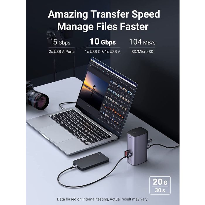 Ugreen Revodok Pro 312 USB-C Priklopna postaja 12v1 90325