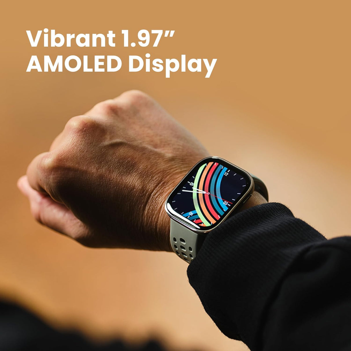 Športna ura Amazfit Bip 6 – AMOLED zaslon, GPS, črna