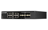 Stikalo 8 port 10Gb SFP + RJ45, half rack 1U