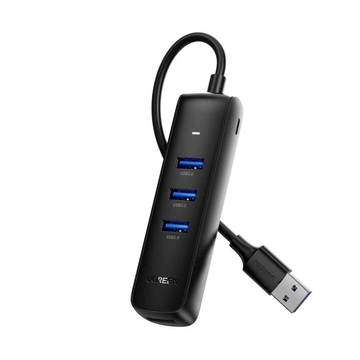 Ugreen USB 3.0 4-portni USB hub, 1M - Box