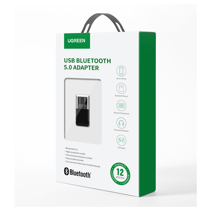 Ugreen USB Bluetooth 5.0 adapter - box