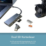 IcyBox IB-ADK4026-CPD USB-C priklopna postaja s Power Delivery 100W