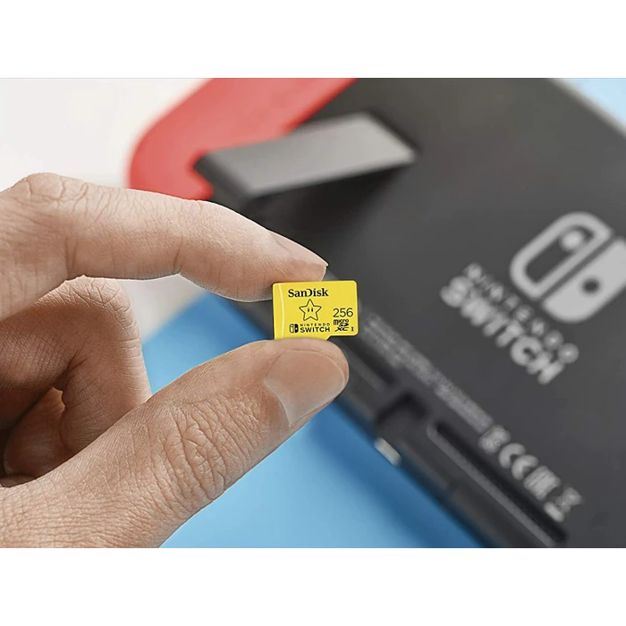 SanDisk 256GB microSDXC UHS-I spominska kartica za Nintendo Switch