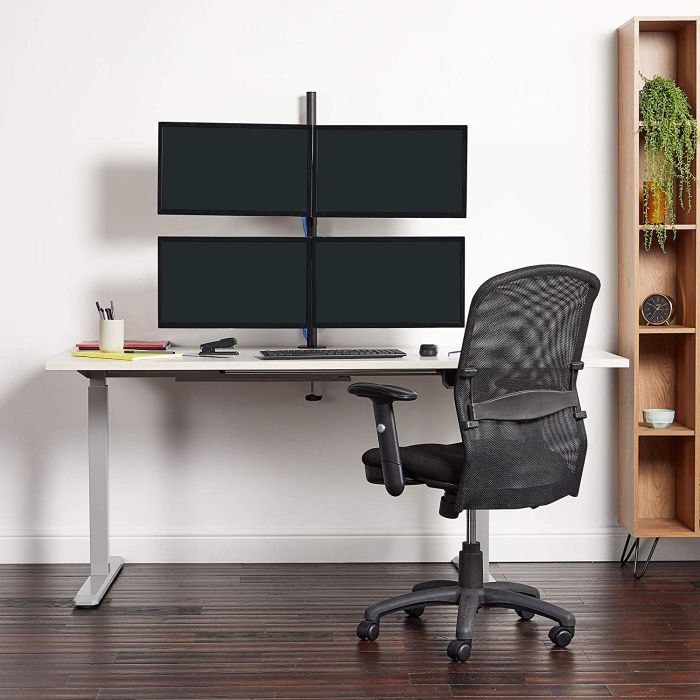 VonHaus namizni nosilec za 4 monitorje do 32