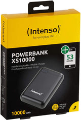 Intenso XS 10000mAh prenosna baterija - Črna