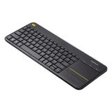 Brezžična tipkovnica Logitech K400 Plus Wireless Touch črna (Unifying, SLO gravura)