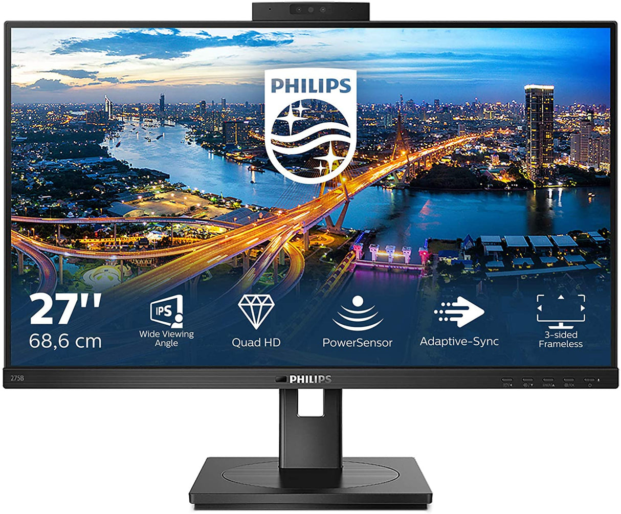 Philips 275B1H 27" IPS QHD monitor z vgrajeno webkamero