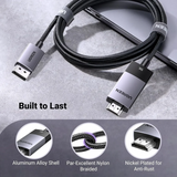 Ugreen kabel DisplayPort v HDMI 8K@60Hz - 2M