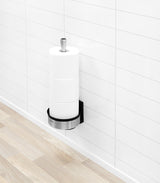 Brabantia stojalo za WC papir kovinski bel