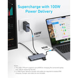 Anker USB-C Hub 7v1, Dual Display
