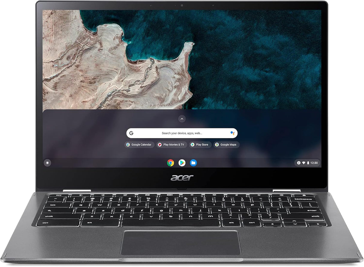 Obnovljen Touch 2in1 Acer Chromebook Spin 513, Snapdragon 7C, 8GB, 64GB, Gray