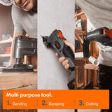 VonHaus E-Series akumulatorski večnamenski brusilnik 18V