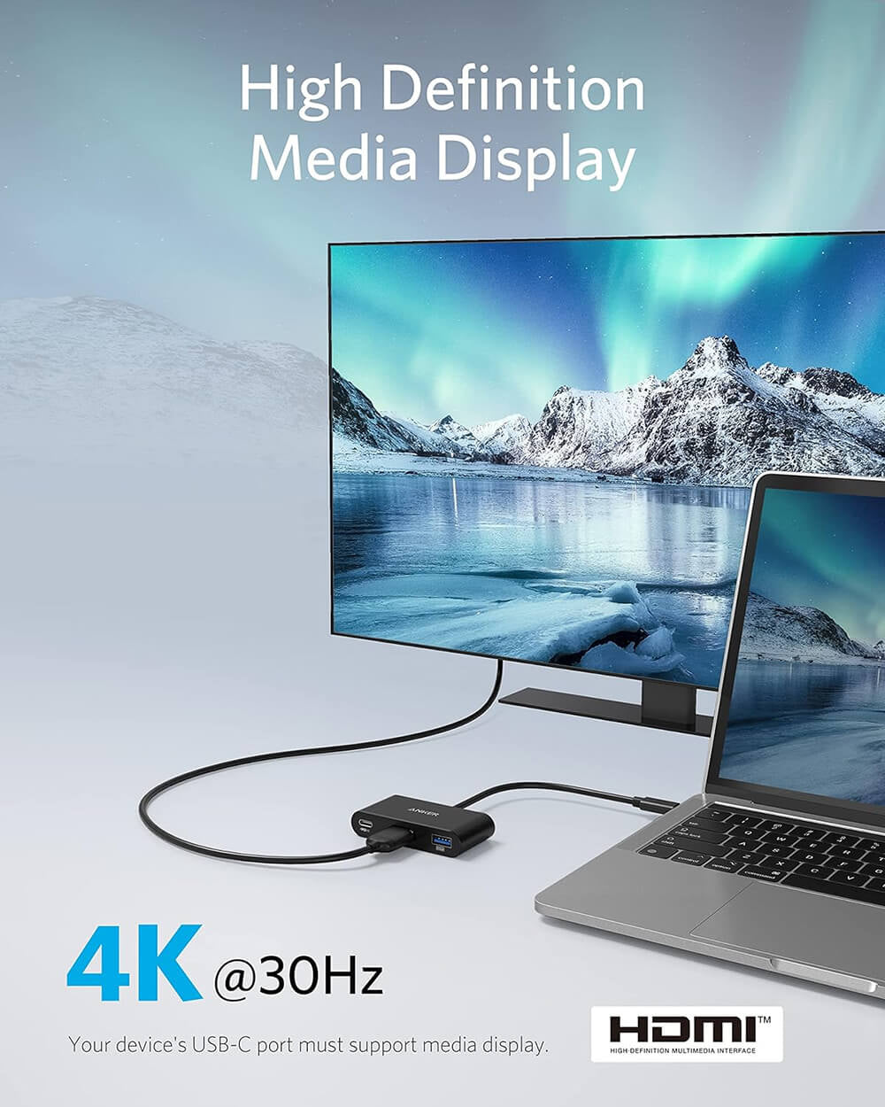 Anker PowerExpand 3v1 USB-C PD hub