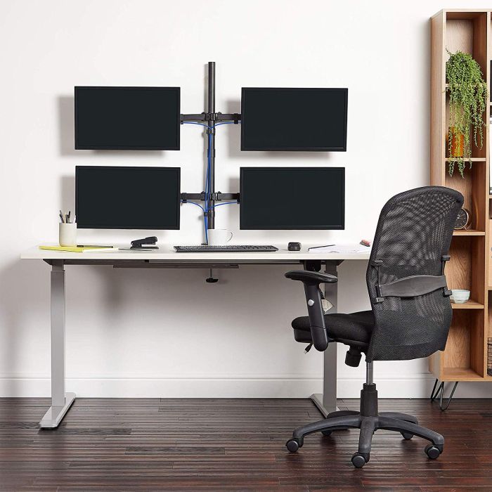 VonHaus namizni nosilec za 4 monitorje do 32