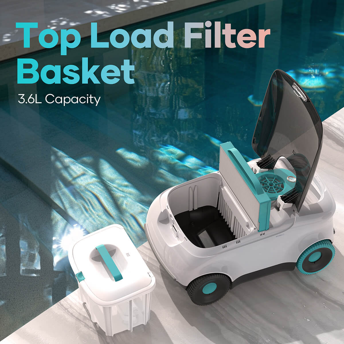 AIPER Scuba L1 baterijski robotski sesalnik za bazen