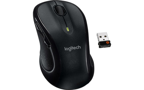 Logitech miška M510 wireless, Unifying, siva