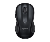 Logitech miška M510 wireless, Unifying, siva