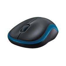 Brezžična optična miška Logitech M185 modra