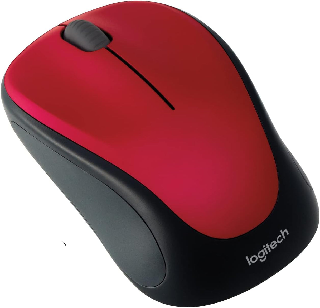 Logitech M235 Wireless mini miška, rdeča