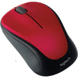 Logitech M235 Wireless mini miška, rdeča