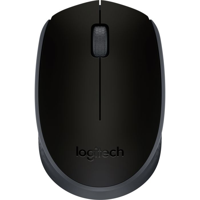 Logitech M171 Wireless majhna miška, siva