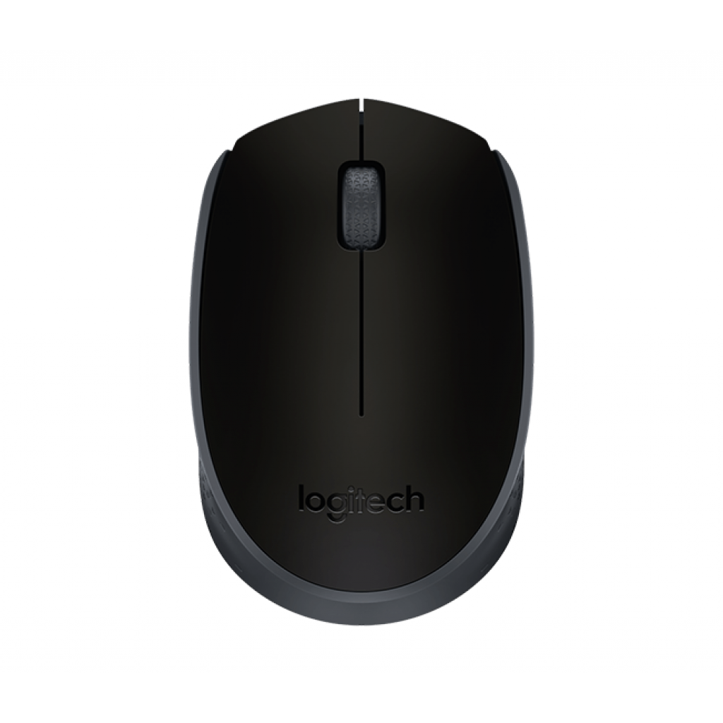 Logitech M171 Wireless majhna miška, siva