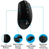 Logitech miška G305 LIGHTSPEED Brezžična Gaming, črna