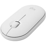 Logitech miška Pebble M350 Wireless, bela