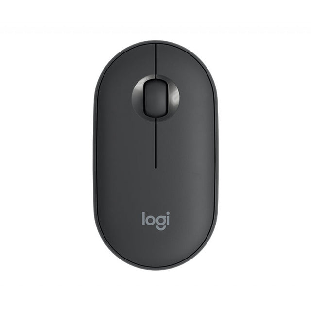 Logitech miška Pebble M350 Wireless, grafitna barva