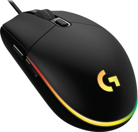 Logitech MIŠ Gaming USB G203 LightSync črna